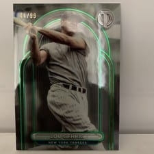2024 Topps Tribute Base Set Lou Gehrig #31 card