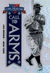 2025 Panini Crusade Call to Arms Lou Gehrig #15 card
