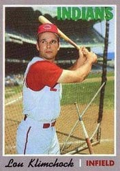 1970 Topps Base Set Lou Klimchock #247 card