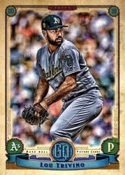 2019 Topps Gypsy Queen Base Set Lou Trivino #170 card