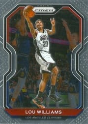 2020-21 Panini Prizm Base Set Lou Williams #151 card