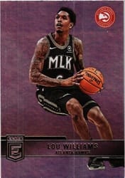 2021-22 Donruss Elite Base Set Lou Williams #10 card