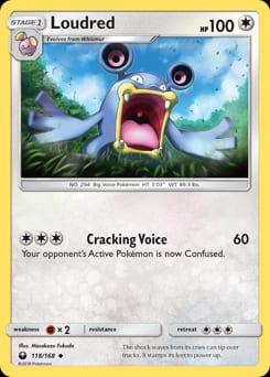 Celestial Storm Loudred #118 card
