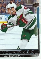 2018-19 Upper Deck Base Set Louie Belpedio #211 card
