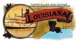2024 Topps Allen & Ginter 50 States Mini Louisiana #50S-18 card