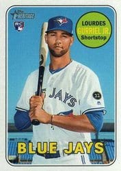 2018 Topps Heritage Base Set Lourdes Gurriel Jr. #684 card