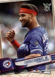 2019 Topps Big League Base Set Lourdes Gurriel Jr. #78 card