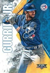 2019 Topps Fire Base Set Lourdes Gurriel Jr. #14 card