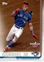 2019 Topps Opening Day Base Set Lourdes Gurriel Jr. #130 card