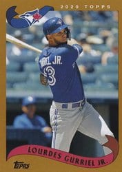2020 Topps Archives Base Set Lourdes Gurriel Jr. #278 card