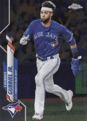 2020 Topps Chrome Base Set Lourdes Gurriel Jr. #167 card