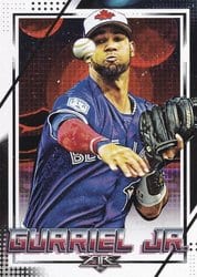 2020 Topps Fire Base Set Lourdes Gurriel Jr. #161 card