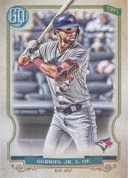 2020 Topps Gypsy Queen Base Set Lourdes Gurriel Jr. #120 card