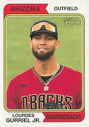 2023 Topps Heritage Base Set Lourdes Gurriel Jr. #277 card