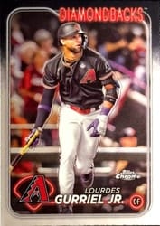 2024 Topps Chrome Base Set Lourdes Gurriel Jr. #59 card