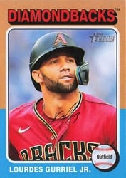2024 Topps Heritage Base Set Lourdes Gurriel Jr. #25 card