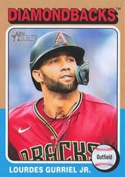 2024 Topps Heritage Mini Base Set Lourdes Gurriel Jr. #25 card