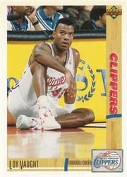 1991-92 Upper Deck Base Set Loy Vaught #138 card