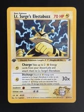 Gym Heroes Lt. Surge's Electabuzz #6 card