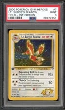 Gym Heroes Lt. Surge's Fearow #7 card