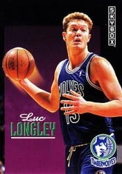 1992-93 SkyBox Base Set Luc Longley #145 card