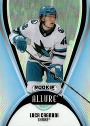 2025-26 Upper Deck Allure Base Set Luca Cagnoni #139 card
