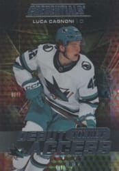 2025-26 Upper Deck Credentials Base Set Luca Cagnoni #115 card