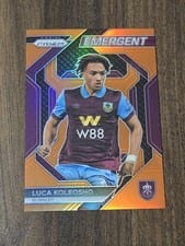 2023 Panini Prizm Premier League Emergent Luca Koleosho Orange #10