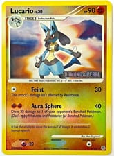 Diamond & Pearl Lucario #6 card