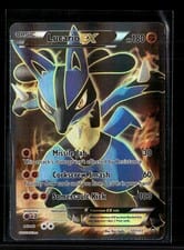 2014 Furious Fists Lucario-EX #107 card