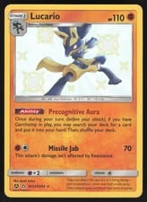 Hidden Fates Shiny Vault Lucario #SV22 card