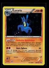 Legendary Treasures Lucario #80 card