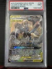 Unbroken Bonds Lucario & Melmetal-GX #120 card