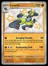 Paldean Fates Lucario #174 card