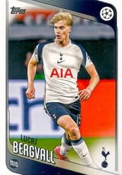 2025-26 Topps UEFA Club Competitions Base Set Lucas Bergvall #121 card