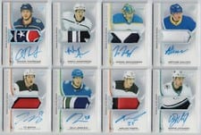 2020-21 Upper Deck Premier Acetate Rookie Autograph Patch Lucas Carlsson #AR-LC card