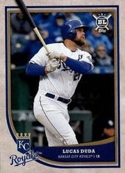 2018 Topps Big League Base Set Lucas Duda #176 card