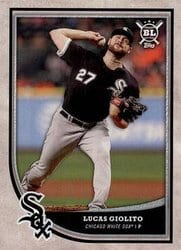 2018 Topps Big League Base Set Lucas Giolito #284 card