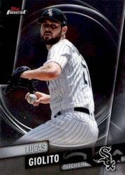 2019 Finest Base Set Lucas Giolito #60 card