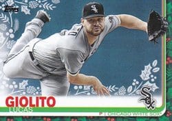 2019 Topps Holiday Base Set Lucas Giolito #HW37 card