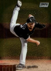 2020 Stadium Club Chrome Base Set Lucas Giolito #55 card