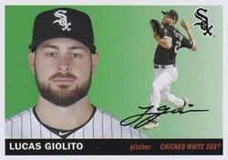 2020 Topps Archives Base Set Lucas Giolito #44 card