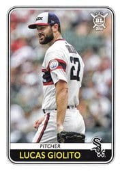 2020 Topps Big League Base Set Lucas Giolito #178 card