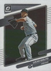 2021 Donruss Optic Base Set Lucas Giolito #120 card