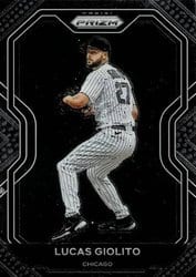 2021 Panini Prizm Base Set Lucas Giolito #216 card