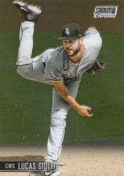 2021 Stadium Club Chrome Base Set Lucas Giolito #296 card
