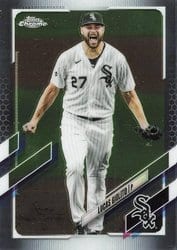 2021 Topps Chrome Base Set Lucas Giolito #163 card