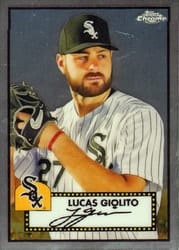 2021 Topps Chrome Platinum Anniversary Base Set Lucas Giolito #247 card