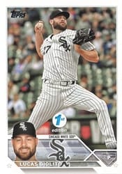 2023 Topps 1st Edition Base Set Lucas Giolito #142 card