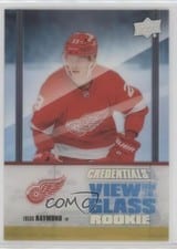 2021-22 Upper Deck Credentials View from the Glass Rookies Lucas Raymond #VG-11 card